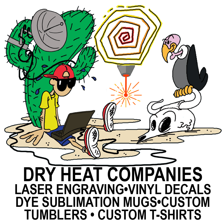 Dry Heat Embroidery Logo