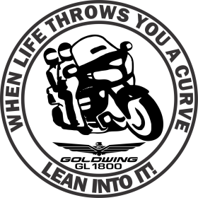 lean into it decal picture